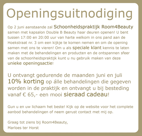 Openingsaanbieding